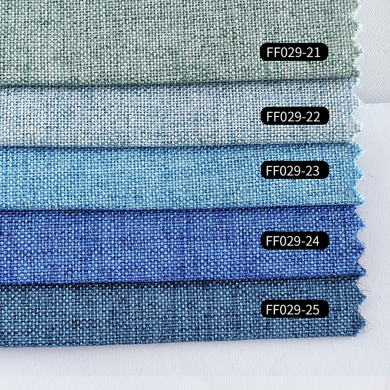 Fabric Soft Bag Drawstring Pocket Imitation Linen Fabric